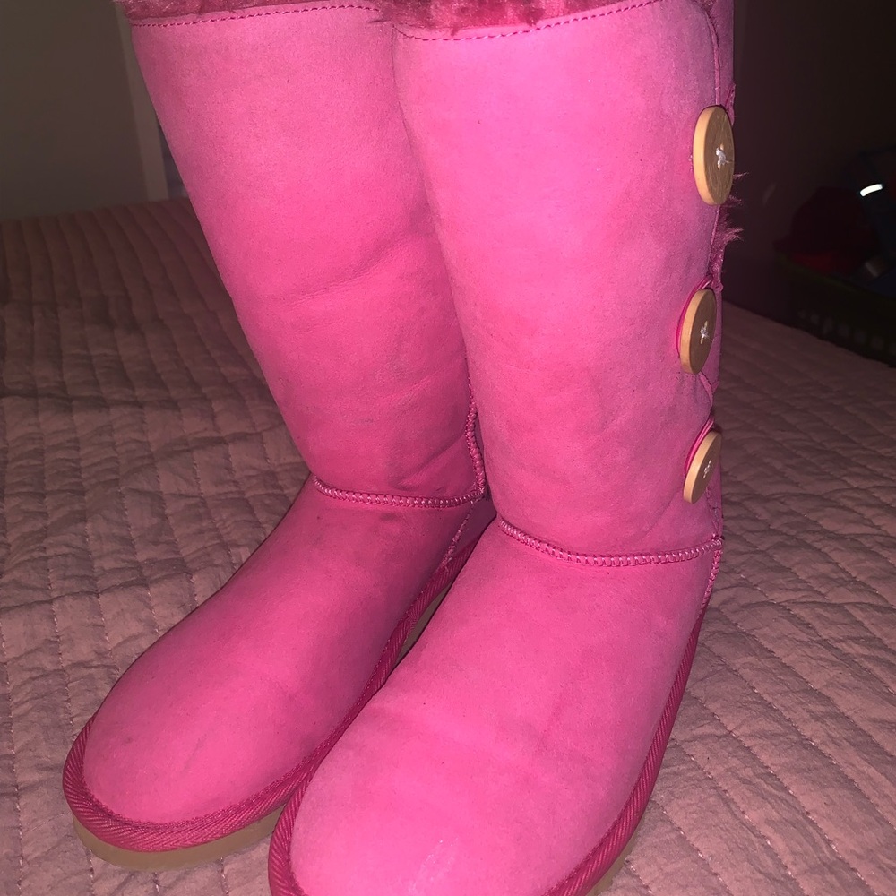 Pink Tall UGG Boots